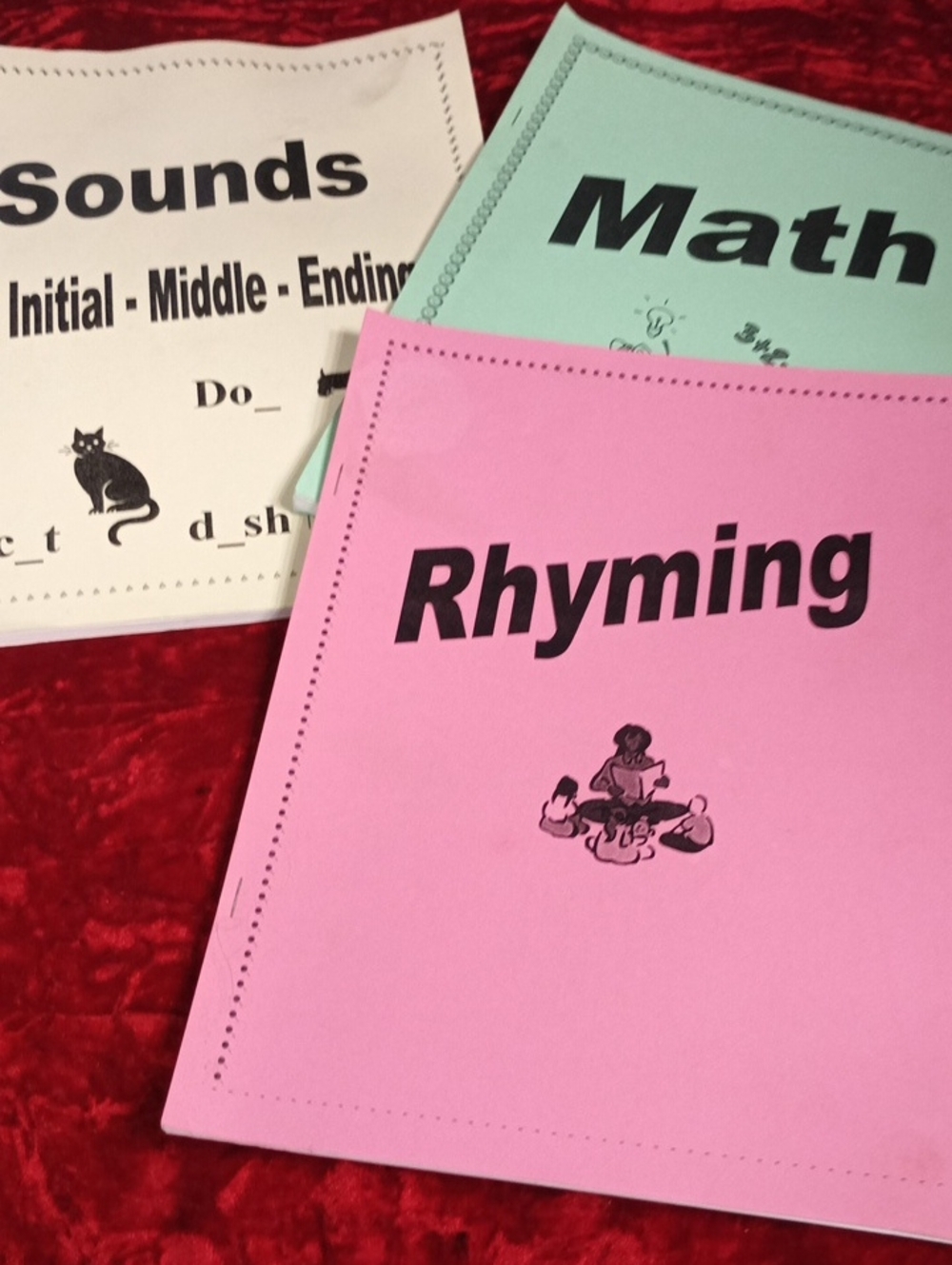 Early Learning Workbook Bundle - Pink, Green, White
